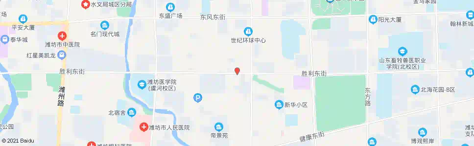 潍坊胜利街新华路口_公交站地图_潍坊公交_妙搜公交查询2024