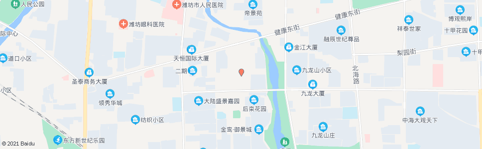 潍坊铁路樱园小区_公交站地图_潍坊公交_妙搜公交查询2024