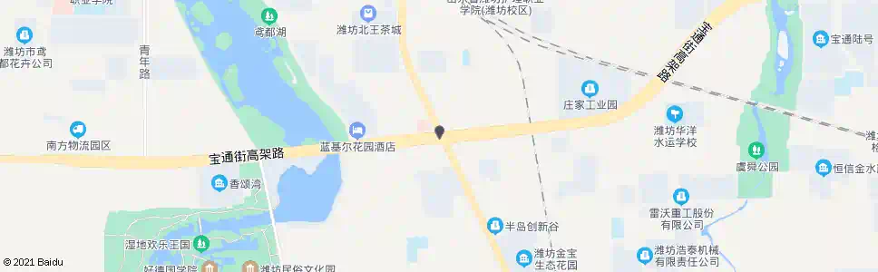 潍坊潍州路宝通街路口_公交站地图_潍坊公交_妙搜公交查询2024