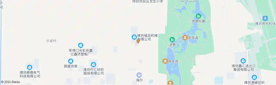 潍坊军埠口医院_公交站地图_潍坊公交_妙搜公交查询2024