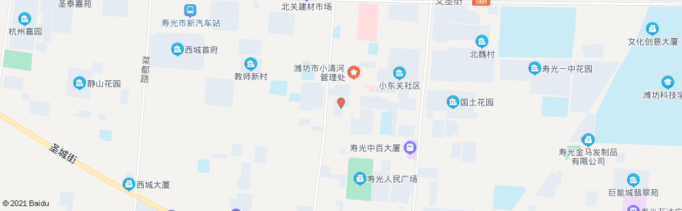 潍坊市府家属院_公交站地图_潍坊公交_妙搜公交查询2024