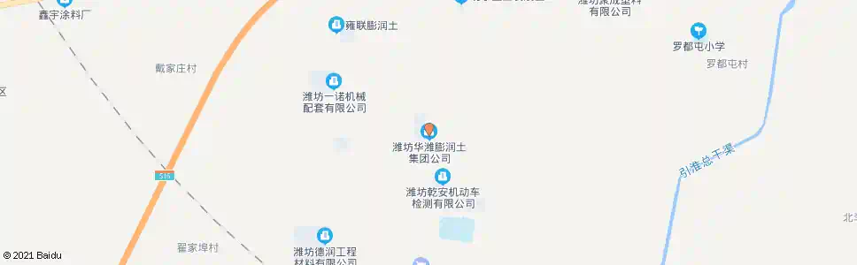 潍坊天益膨润土有限公司_公交站地图_潍坊公交_妙搜公交查询2024