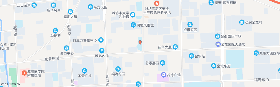 潍坊新东方双语学校_公交站地图_潍坊公交_妙搜公交查询2024