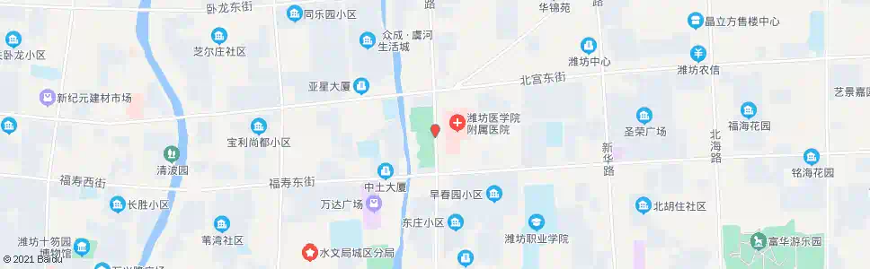 潍坊潍医附属医院_公交站地图_潍坊公交_妙搜公交查询2024