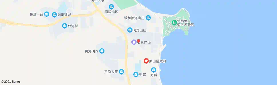 烟台东海宾馆(前七夼)_公交站地图_烟台公交_妙搜公交查询2024