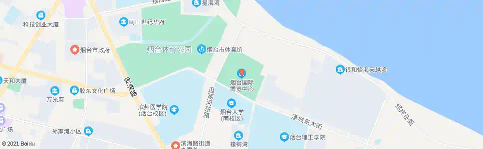 烟台国际博览中心_公交站地图_烟台公交_妙搜公交查询2024