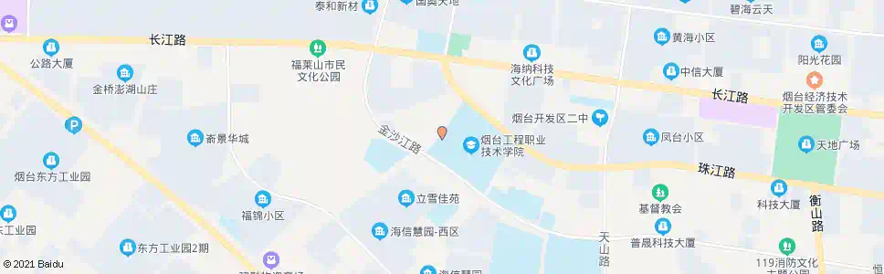 烟台烟台工程职业技术学院西门_公交站地图_烟台公交_妙搜公交查询2024