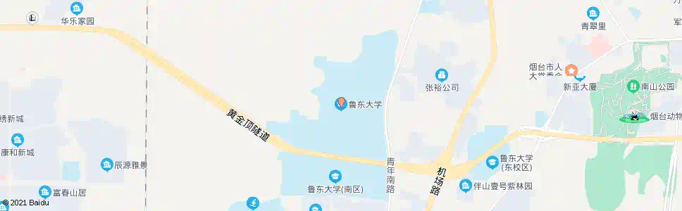 烟台鲁东大学_公交站地图_烟台公交_妙搜公交查询2024