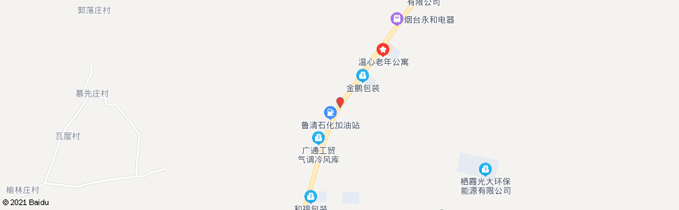 烟台汉江路口_公交站地图_烟台公交_妙搜公交查询2024