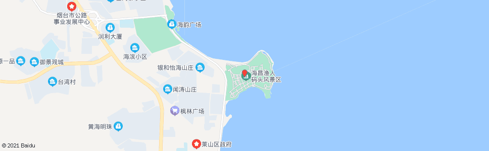 烟台烟台海昌鲸鲨馆_公交站地图_烟台公交_妙搜公交查询2024