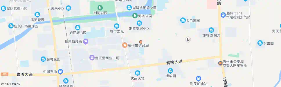 枣庄实小新校(滕州)_公交站地图_枣庄公交_妙搜公交查询2024