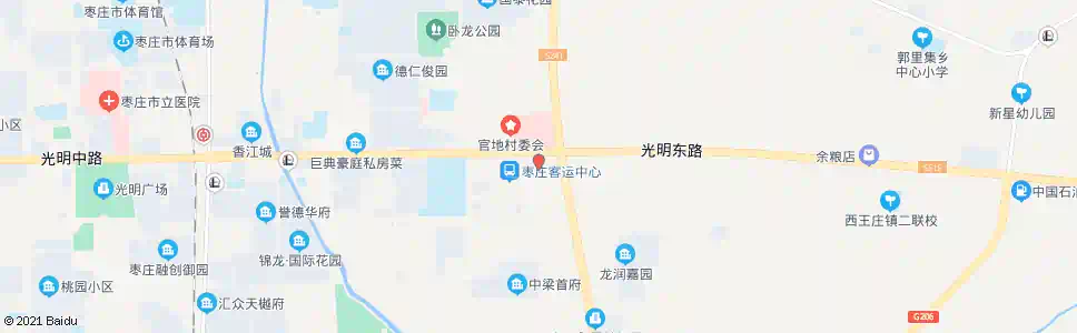 枣庄长途汽车站_公交站地图_枣庄公交_妙搜公交查询2024