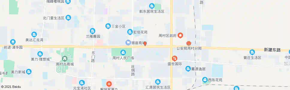 淄博航校生活区_公交站地图_淄博公交_妙搜公交查询2024