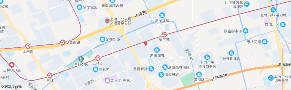上海西泰林路东泰林路_公交站地图_上海公交_妙搜公交查询2024