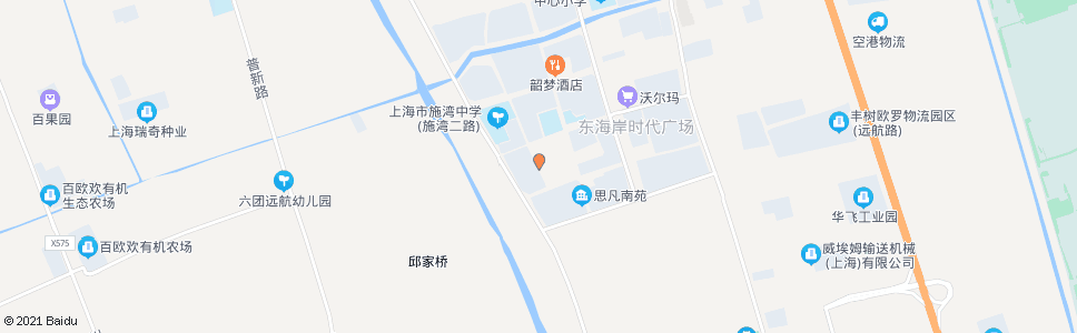 上海航城七路施湾二路_公交站地图_上海公交_妙搜公交查询2024