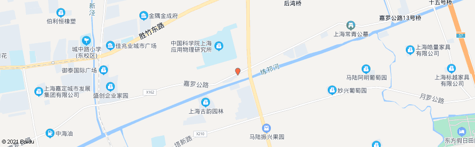 上海新木桥_公交站地图_上海公交_妙搜公交查询2024