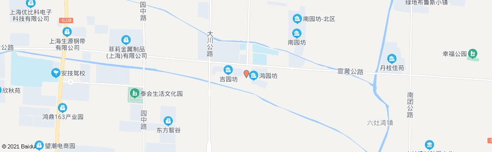 上海听潮南路宣黄公路_公交站地图_上海公交_妙搜公交查询2024