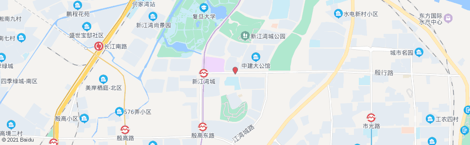 上海殷行路政和路_公交站地图_上海公交_妙搜公交查询2024