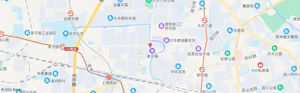 上海新村路真华路_公交站地图_上海公交_妙搜公交查询2024