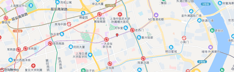 上海复兴中路顺昌路_公交站地图_上海公交_妙搜公交查询2024