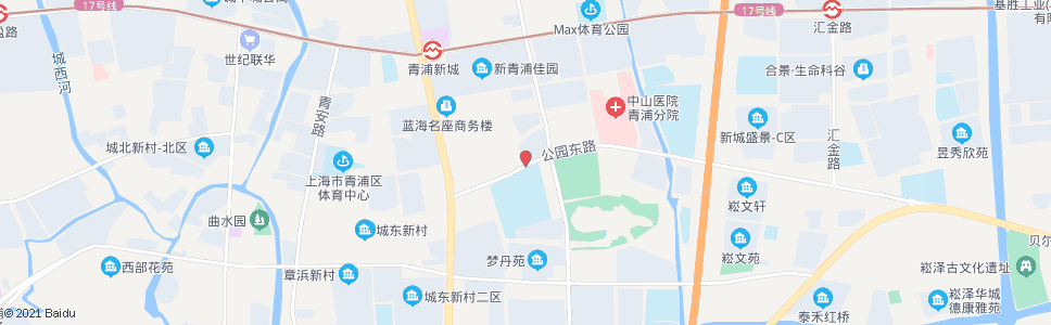 上海公园路青安路(招呼站)_公交站地图_上海公交_妙搜公交查询2024