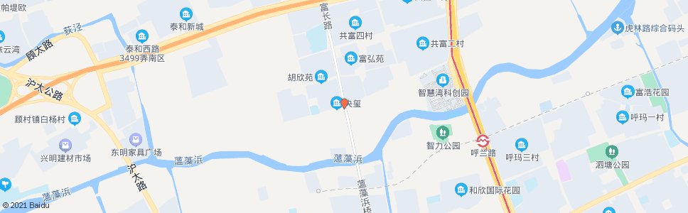 上海富长路联谊路_公交站地图_上海公交_妙搜公交查询2024