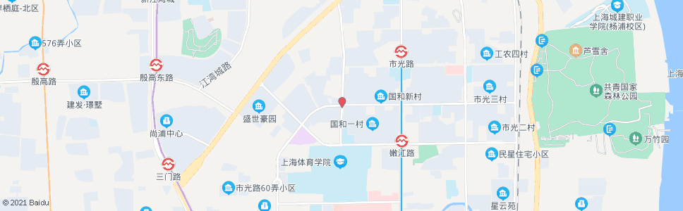 上海世界路国和路_公交站地图_上海公交_妙搜公交查询2024