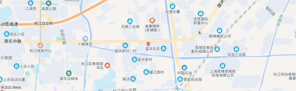 上海荣乐路松东路_公交站地图_上海公交_妙搜公交查询2024