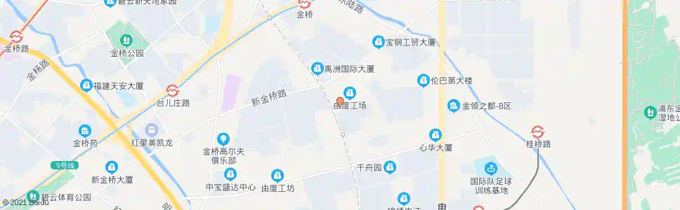 上海宁桥路金港路_公交站地图_上海公交_妙搜公交查询2024