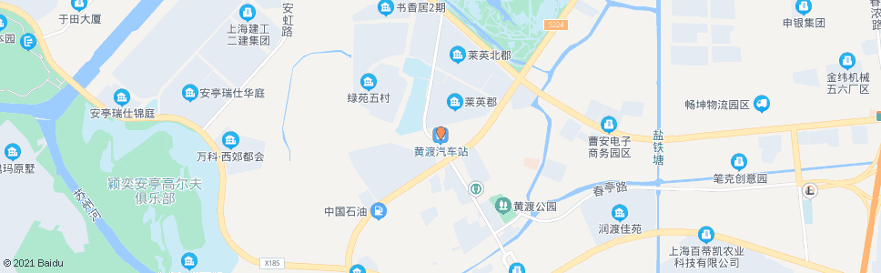 上海黄渡汽车站(招呼站)_公交站地图_上海公交_妙搜公交查询2024