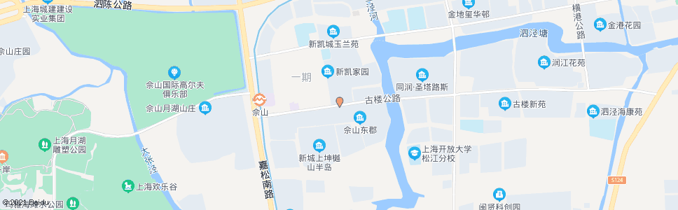 上海古楼路新家园路_公交站地图_上海公交_妙搜公交查询2024