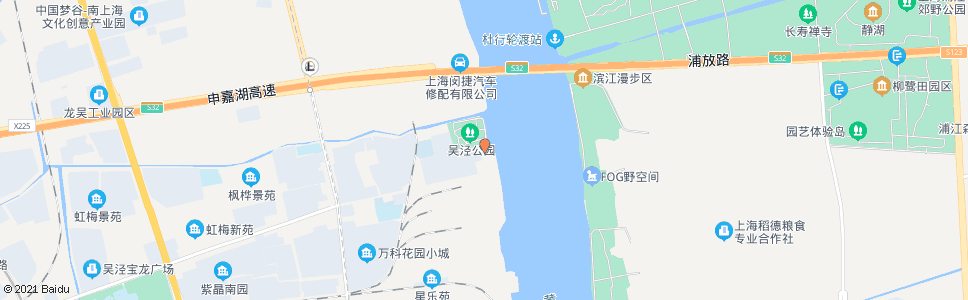 上海吴泾渡口_公交站地图_上海公交_妙搜公交查询2024