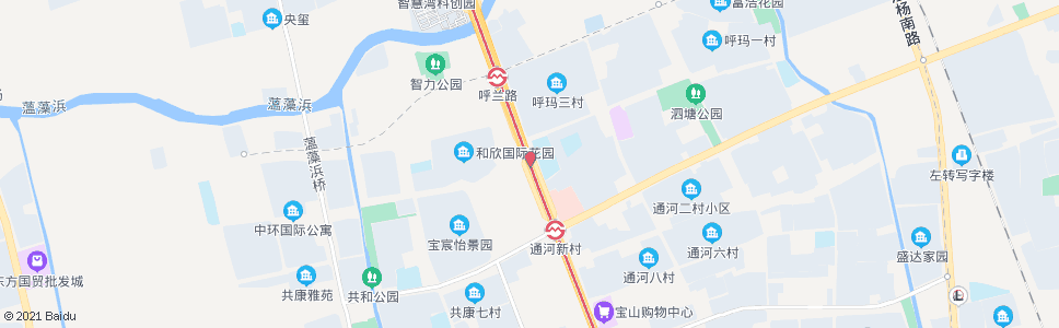 上海共和新路呼玛路_公交站地图_上海公交_妙搜公交查询2024