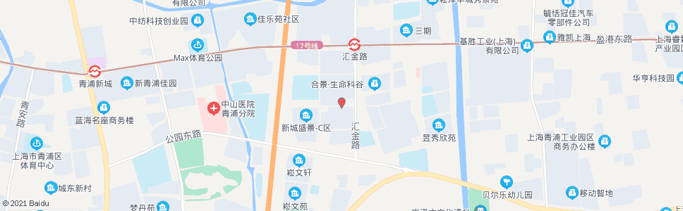 上海秀禾路汇金路_公交站地图_上海公交_妙搜公交查询2024