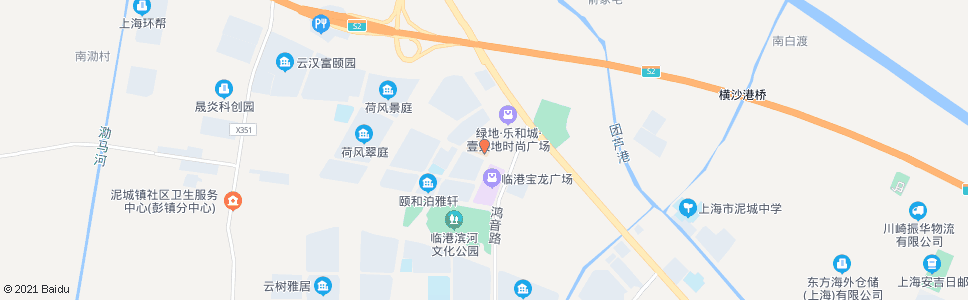 上海泥城社区中心_公交站地图_上海公交_妙搜公交查询2024