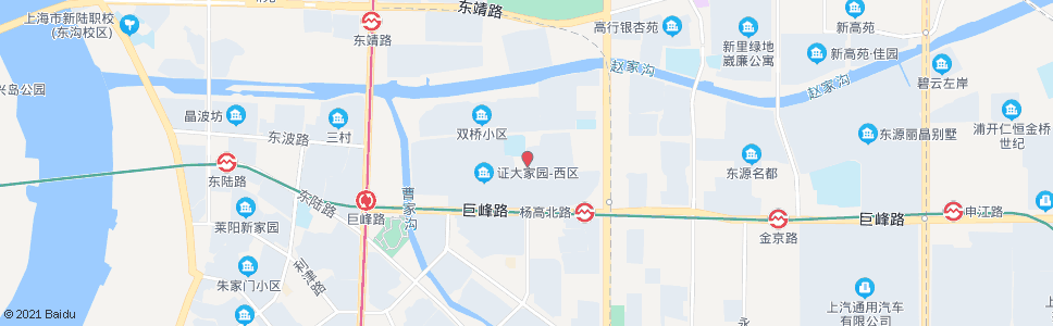 上海五莲路双桥路_公交站地图_上海公交_妙搜公交查询2024