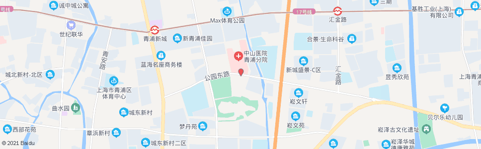上海华浦路公园东路_公交站地图_上海公交_妙搜公交查询2024
