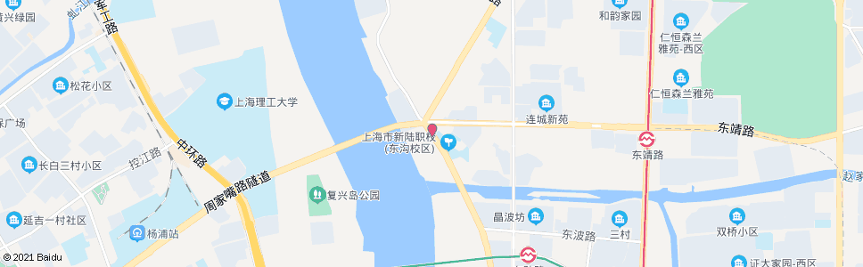 上海东葛路东靖路_公交站地图_上海公交_妙搜公交查询2024