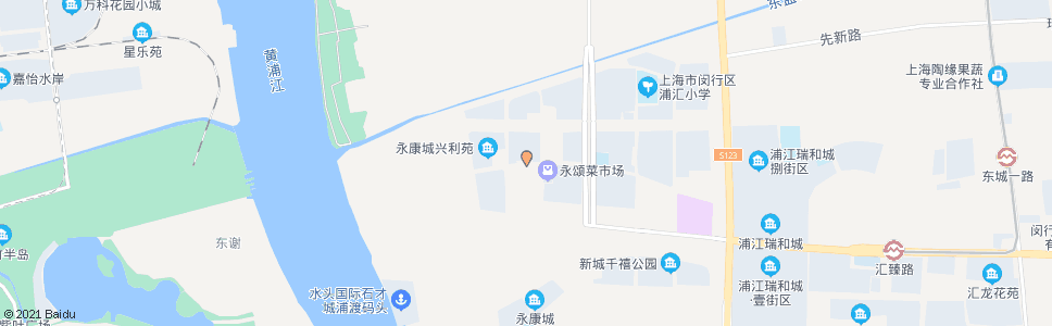 上海鲁康路永高路_公交站地图_上海公交_妙搜公交查询2024