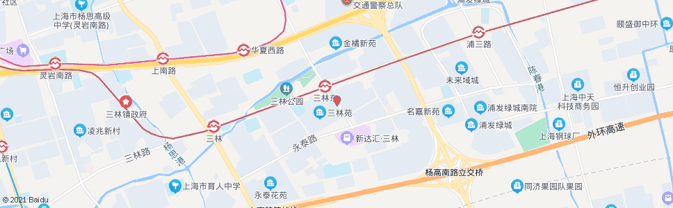 上海东明路永泰路_公交站地图_上海公交_妙搜公交查询2024