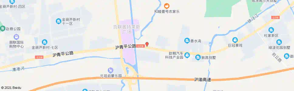 上海方家窑_公交站地图_上海公交_妙搜公交查询2024