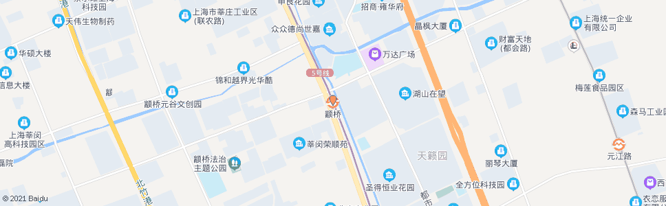 上海颛桥_公交站地图_上海公交_妙搜公交查询2024