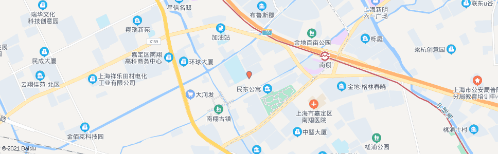 上海古猗园路德华路_公交站地图_上海公交_妙搜公交查询2024