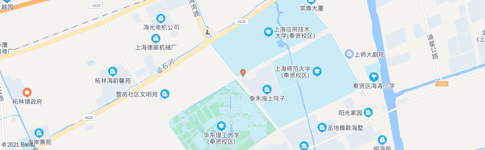 上海海泉路海湾路_公交站地图_上海公交_妙搜公交查询2024