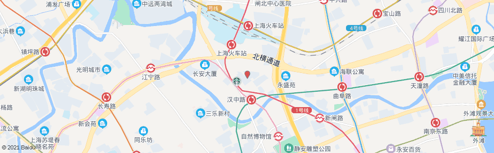 上海共和_公交站地图_上海公交_妙搜公交查询2024