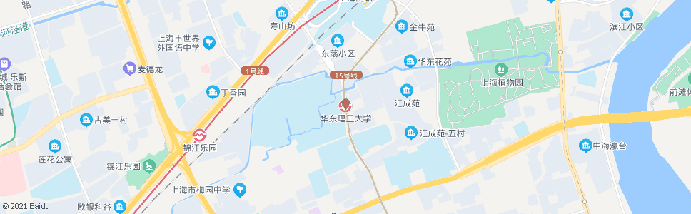 上海华东理工大学_公交站地图_上海公交_妙搜公交查询2024
