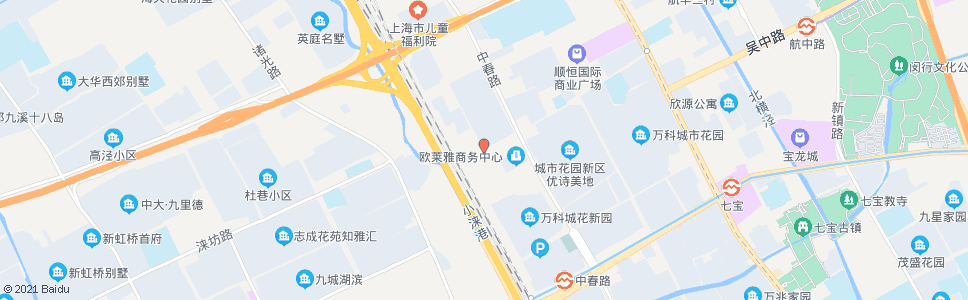 上海星站路华宝路_公交站地图_上海公交_妙搜公交查询2024