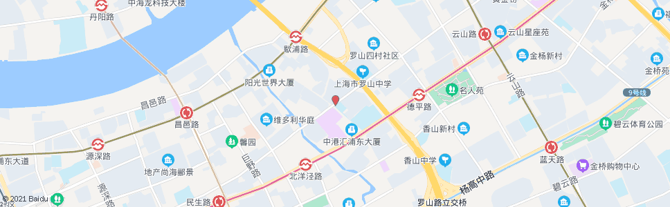上海崮山路博山路_公交站地图_上海公交_妙搜公交查询2024
