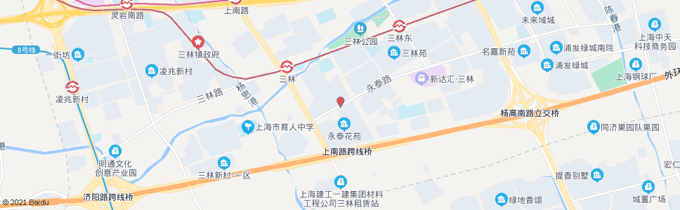 上海尚博路永泰路_公交站地图_上海公交_妙搜公交查询2024