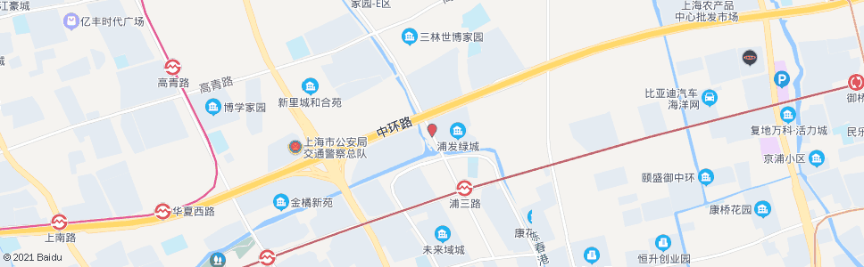 上海浦三路西泰林路_公交站地图_上海公交_妙搜公交查询2024
